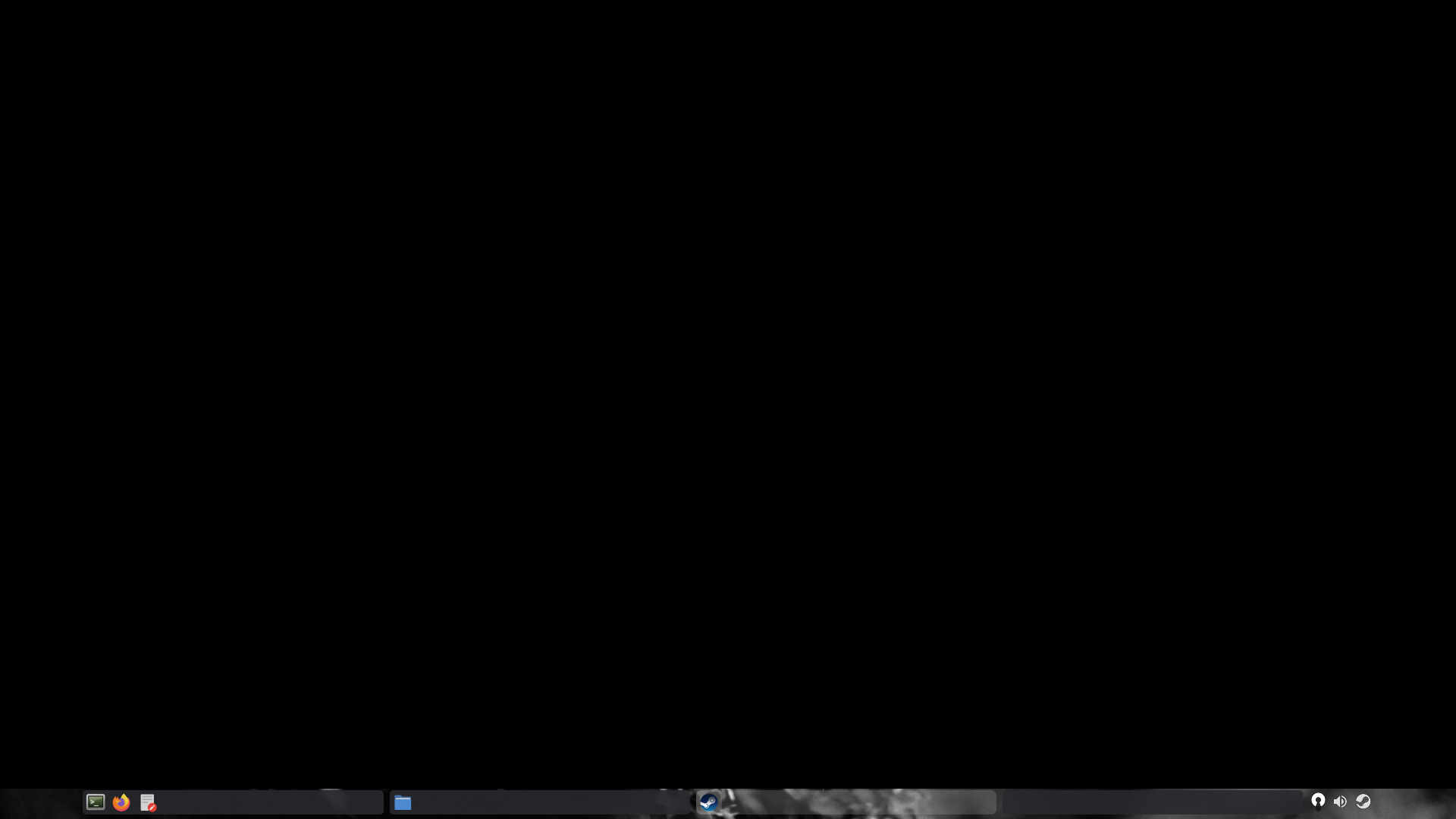 Steam Black Screen