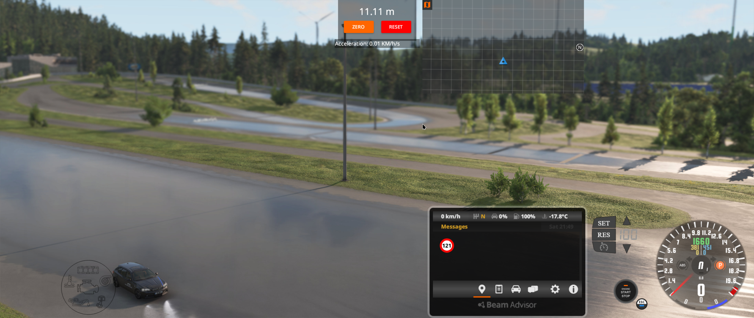 Main menu background instead of the actual game | BeamNG