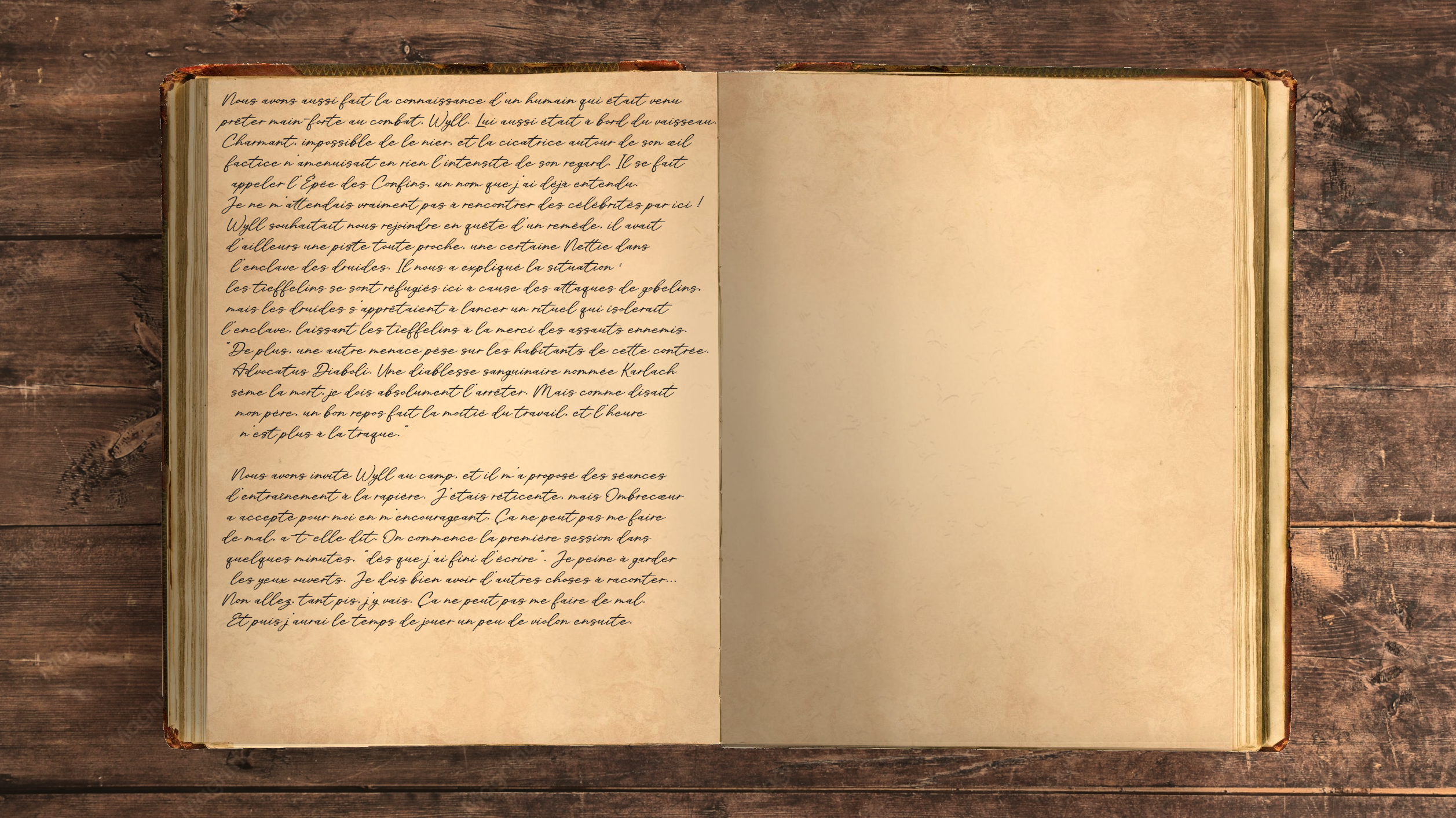 Troisième et dernière page.